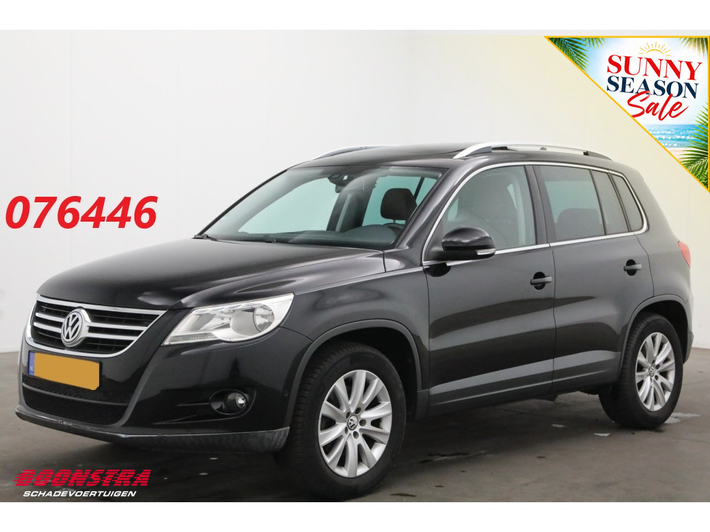 Volkswagen Tiguan 1.4 TSI Sport&Style Pano Schuif/kantel Cruise Navi Clima Leder SHZ Camera PDC AHK